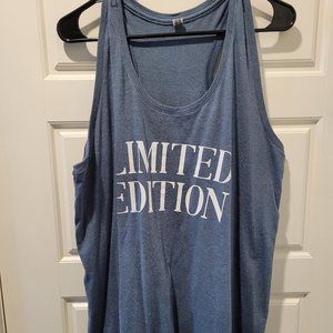 'Limited Edition' Racerback tank